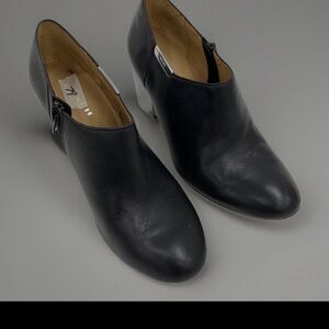 Coach Black Leather Ankle Booties